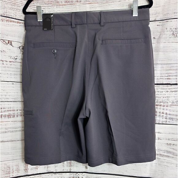Pebble Beach shorts Mens size W 34 Performance Gray Golf 9 inches Inseam New - Picture 3 of 12